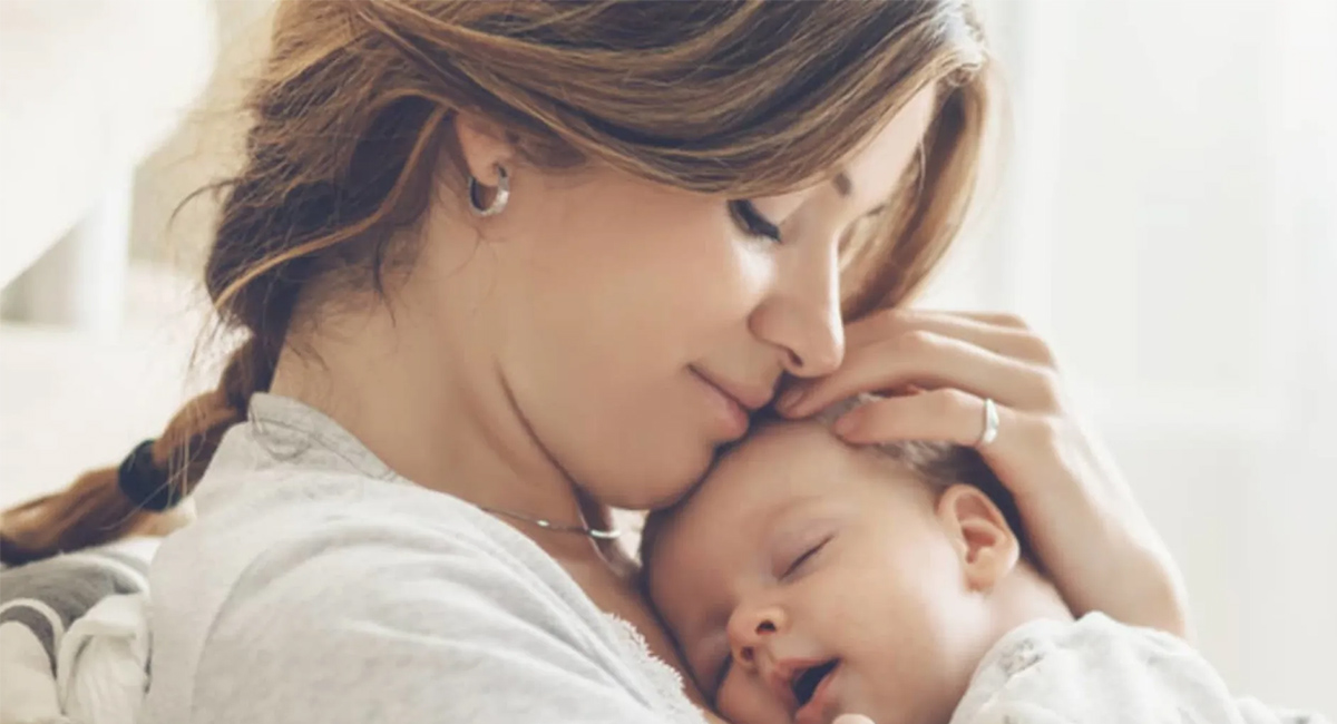 Mum with baby