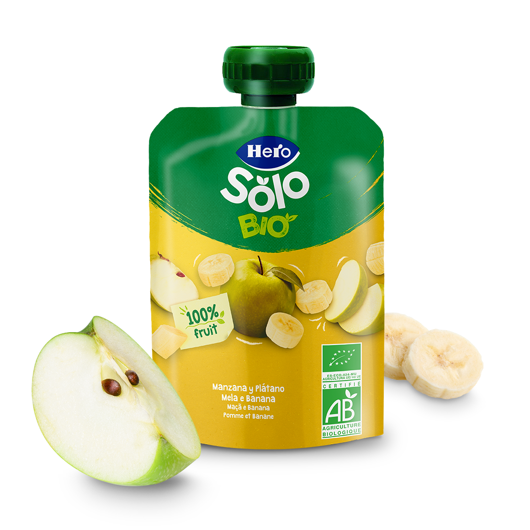 Bolsitas Hero Solo Bio Manzana y Platano