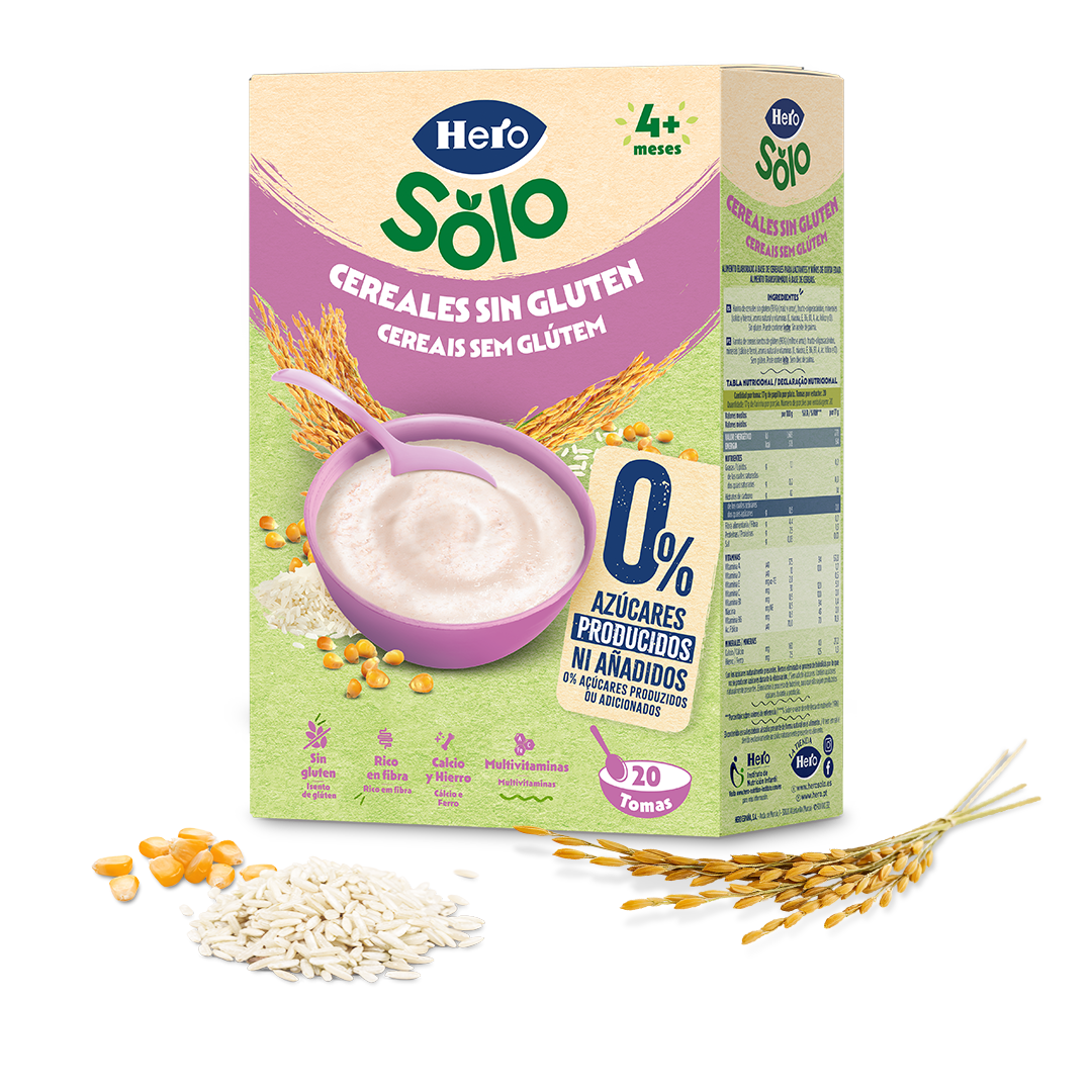 Cereales sin gluten