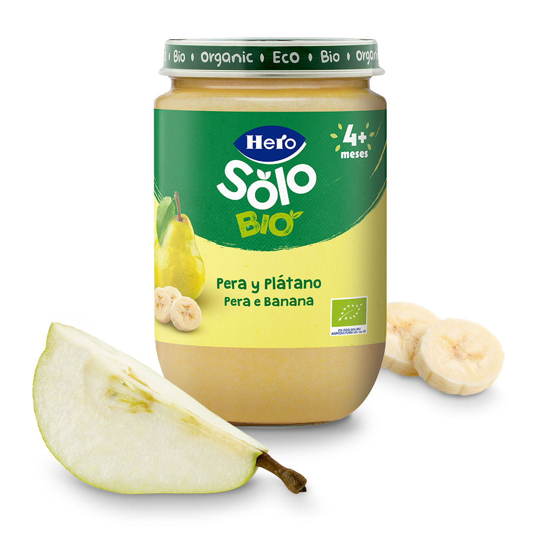 Tarritos Bio Pera y Platano