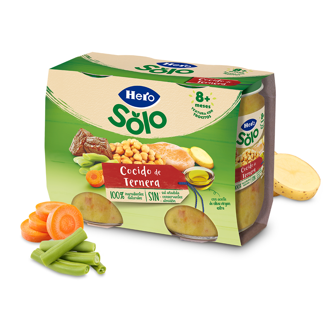 Tarrito Hero Solo cocido de ternera